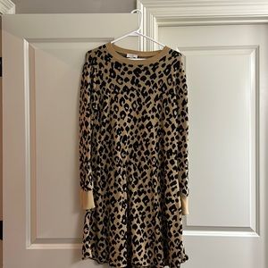 Leopard print dress Xl